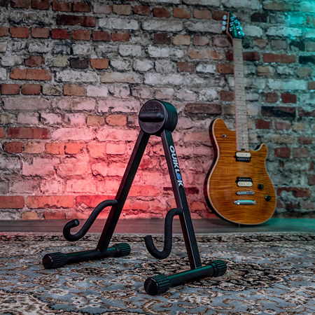 Quik Lok Low "A" Frame Electric Guitar Stand