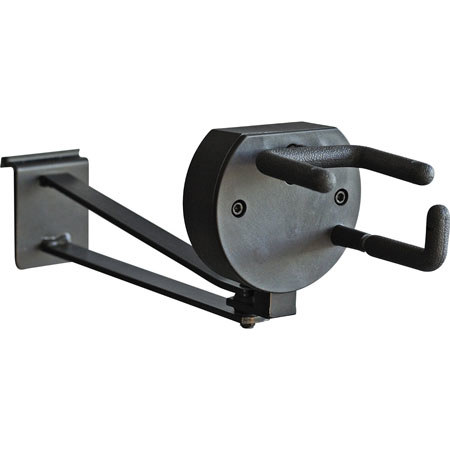 Quik Lok Slat-wall Guitar Hanger with Self Locking Yoke Device