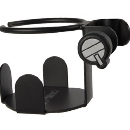 Quik Lok MS-326 Clamp-On Metal Beverage Holder for Mic Stands
