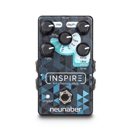 Quilter Labs Neunaber Inspire Tri-Chorus Plus Effects Pedal