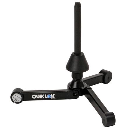 Quik Lok WI-996 Flute/Clarinet Stand, Black