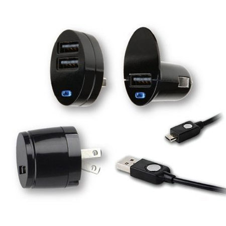 Qmadix USB Quad-Pack Micro Charging Kit