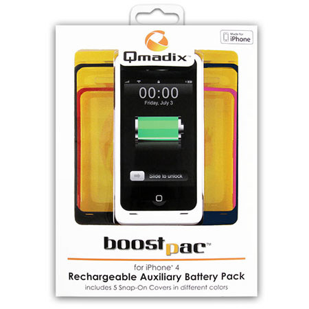 Qmadix BoostPac Charger for iPhone 4