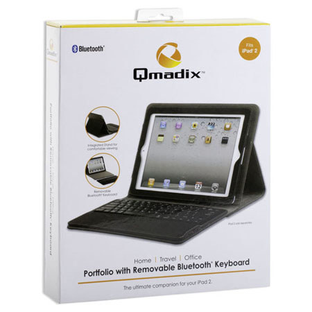 Qmadix iPad 2/3 Portfolio with Bluetooth Keyboard