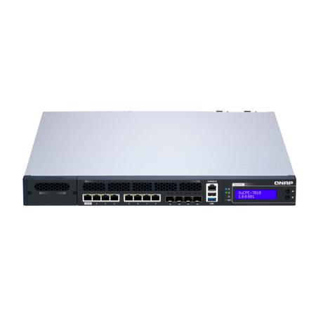Qnap QuCPE-7010-D2146NT 1U Rackmount NAS Enclosure, Xeon D-2146NT, 32GB RAM