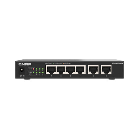 Qnap QSW-2104-2T-R2 4-Port 2.5GbE and 2-Port 10GbE Unmanaged Switch