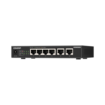 Qnap QSW-2104-2T-R2 4-Port 2.5GbE and 2-Port 10GbE Unmanaged