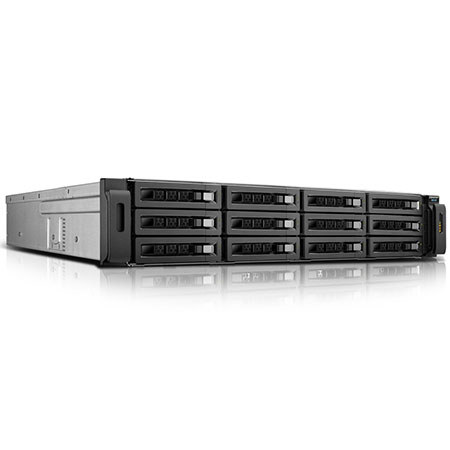 Qnap REXP-1200U-RP 2U 12-Bay 2.5" or 3.5" SAS/SATA/SSD RAID Expansion Enclosure