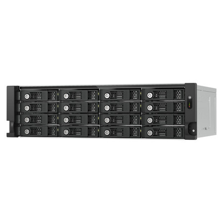 QNAP TL-R1600PES-RP 16-Bay JBOD 3U Rackmount NAS Enclosure, Diskless