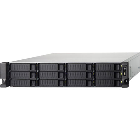 Qnap TS-1263XU 2U 12-Bay AMD 64bit x86-Based NAS Enclosure/iSCSI IP-SAN, 4GB RAM