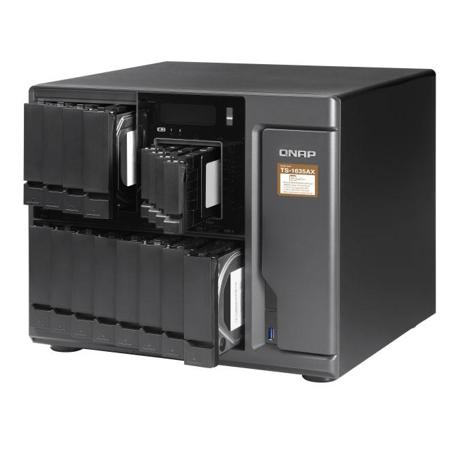 Qnap TS-1635AX 16-Bay High-Capacity Desktop NAS Server, 8GB RAM