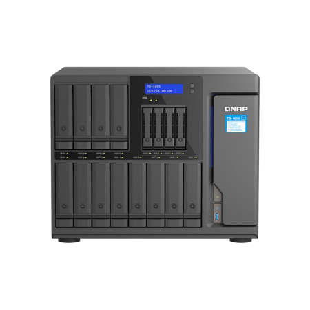 外付けハードディスク・ドライブ QNAP TS-1655 16-bay NAS QNAP TS-1655-8G 16-Bay NAS Enclosure, Diskless TS-1655-8G-US