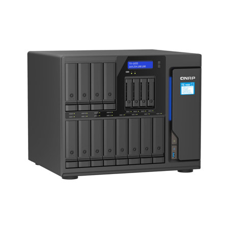 外付けハードディスク・ドライブ QNAP TS-1655 16-bay NAS QNAP TS-1655-8G 16-Bay NAS Enclosure, Diskless TS-1655-8G-US