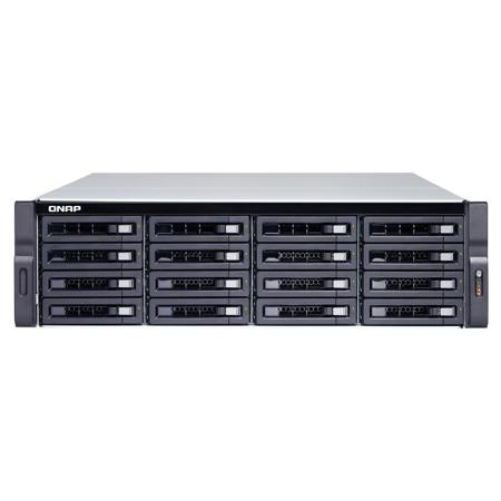 Qnap TS-1677XU-RP 3U 16-Bay Rackmount, AMD Ryzen 3 1200 4-Core 3.1 GHz, 4GB RAM
