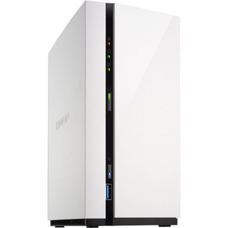 Qnap TS-228A 2-Bay NAS Enclosure, ARM RTD 1295 Quad-Core 1.4GHz, 1GB RAM