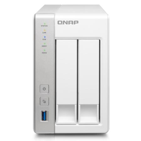 Qnap TS-231+ 2-Bay Personal Cloud Tower NAS