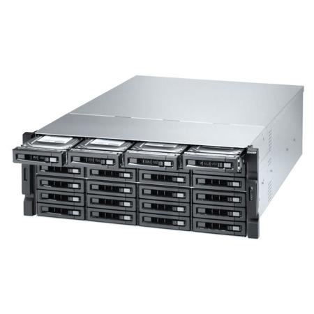 Qnap TS-2477XU-RP 4U 24-Bay Rackmount, AMD Ryzen 7 2700 8-Core 3.2 GHz, 16GB RAM