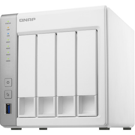 Qnap TS-431P2 4-Bay Personal Cloud NAS Enclosure, Quad-Core 1.7GHz, 4GB RAM