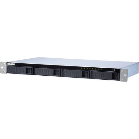 Qnap TS-431XEeU 4-Bay 1U Short-Depth Rackmount NAS Enclosure, 8GB RAM