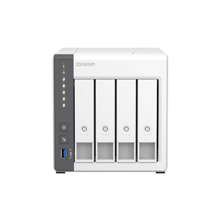 Qnap TS-433 4-Bay Personal Cloud NAS Enclosure TS-433-4G-US - Adorama