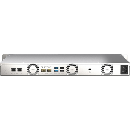 QNAP NAS TS-435Bmini メモリ4GB TS-435XeU | Short depth rackmount 4-bay NAS, supporting 2.5GbE