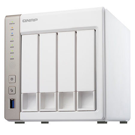 Qnap TS-451 4-Bay 2.5" or 3.5" SATA Personal Cloud NAS with HDMI Output, 4GB RAM