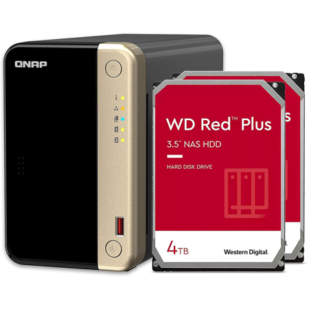 QNAP Tower NAS Enclosure, Intel Celeron N5095 2GHz, 8GB RAM Adorama