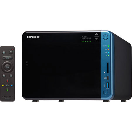 Qnap TS-653B 6-Bay Professional-Grade iSCSI NAS Enclosure, 4GB RAM