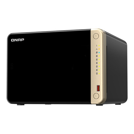 QNAP TS-664-8G 6-Bay NAS Enclosure, Diskless