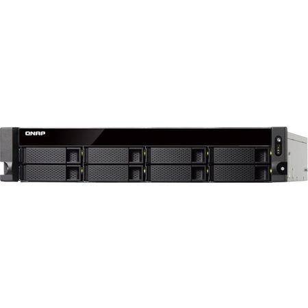 Qnap TS-873U 2U 8-Bay NAS Enclosure/iSCSI IP-SAN, Quad-Core 2.1GHz, 4GB RAM