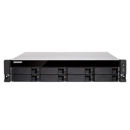 Qnap TS-877XU-RP-2600-8G 2U 8-Bay NAS Enclosure/iSCSI IP-SAN with Redundant PSU