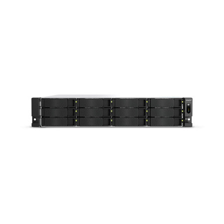 QNAP TS-h1277AXU-RP 12-Bay 2U Rackmount NAS Enclosure, R5 7000,16GB RAM,Diskless