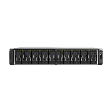 QNAP TS-h1277AXU-RP 30-Bay 2U Rackmount NAS Enclosure, R7 7000,64GB RAM,Diskless
