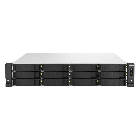 Qnap TS-h1887XU-RP 18-Bay 2U Rackmount NAS/iSCSI Enclosure, Xeon E-2334 3.4GHz