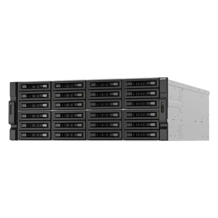 QNAP TS-H3087XU-RP 30-Bay 4U Rackmount NAS/iSCSI Enclosure, Intel Xeon E-2378 2.6GHz Processor