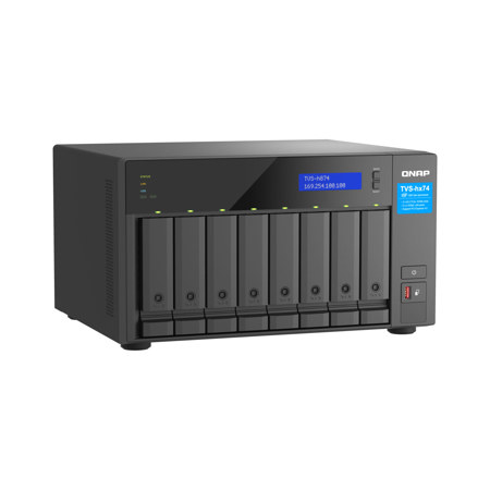 QNAP TVS-h874 8-Bay ZFS-Based NAS Enclosure, Intel Core i7, 32GB