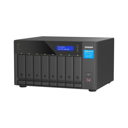 QNAP TVS-h874 8-Bay ZFS-Based NAS Enclosure, Intel Core i7, 32GB