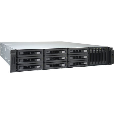 Qnap TVS-1582TU 2U 15-Bay Ultra-High Speed NAS Enclosure/iSCSI IP-SAN, 16GB RAM