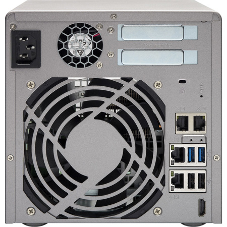 Qnap TVS-471-I3-4G 4-Bay Tower Turbo vNAS Storage Solution, No HDD