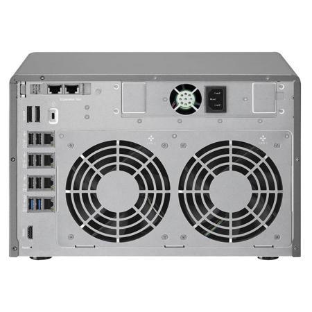 Qnap TVS-EC1080+-E3-32G 10-Bay Edge Cloud Turbo vNAS Storage Solution, No HDD