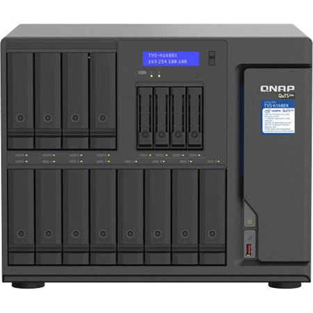 Qnap TVS-H1688X High Speed 16-Bay NAS, Intel Xeon W-1250 6
