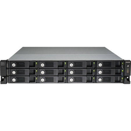 Qnap UX-1200U-RP 12-Bay RAID Expansion Enclosure, Redundant PSU