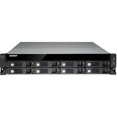 Qnap UX-800U-RP 8-Bay RAID Expansion Enclosure, Redundant PSU