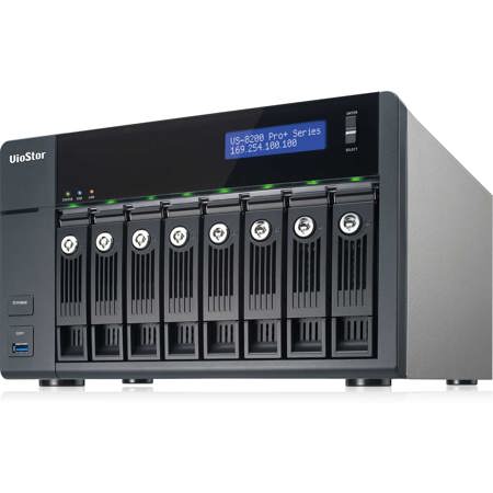 Qnap VS-8232-PRO+ 8-Bay Network Video Recorder, 32 Channel, Surveillance