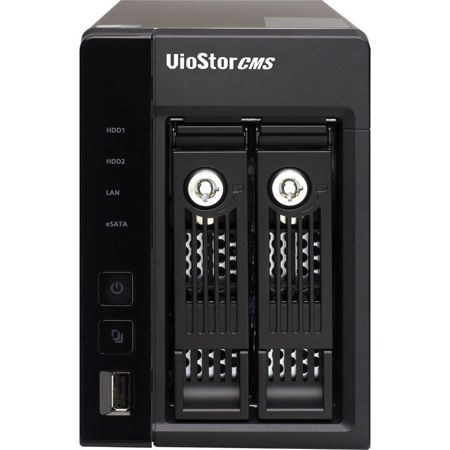 Qnap VSM-2000 2-Bay VioStor Management Server, Built-in 64 Camera License