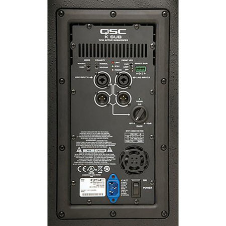 QSC KSub 2x12" 1000W Powered Subwoofer