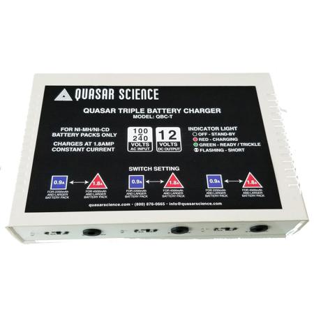 Quasar Science Triple Battery Charger - SKU#1214779
