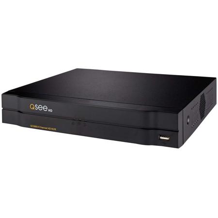 Q-See 8-Channel 4K IP HD NVR with 2TB HDD and 8x 4MP IP Bullet Cameras