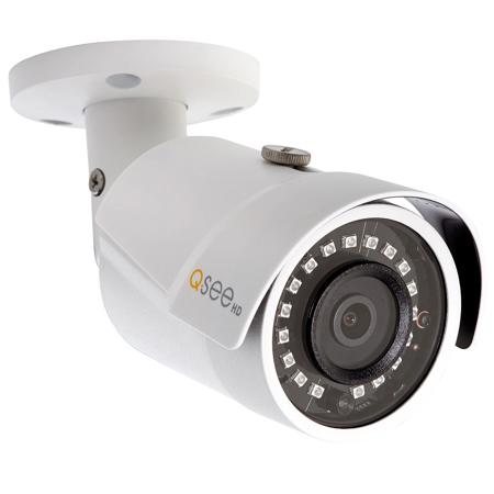 Q-See 1080P Indoor/Outdoor Day and Night IP HD Bullet Security Camera, White
