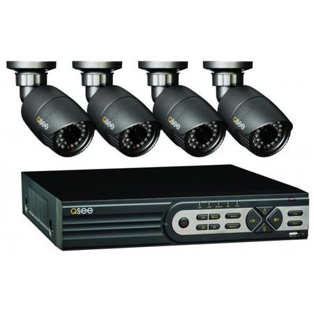 Security System Q See Surveillance Q-See QCW4-2EQ 4-Channel Wi-Fi